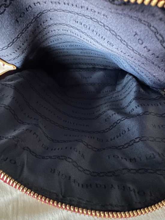 Tommy Hilfiger Burgundy Quilted Backpack main image 6